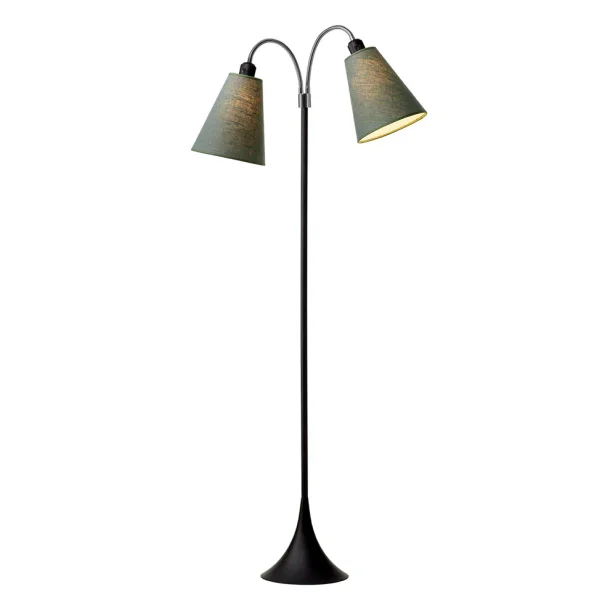 Fodg�nger Gulvlampe - Sort - Vintergr�n/Vintergr�n - Nielsen Light