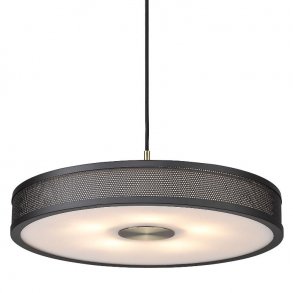 Frame Pendel 43 - Sort/Antique messing - Halo Design