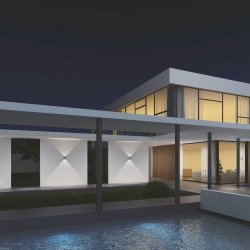 Frey Vglampe - Udendrs - Hvid - Loom Design - Udstillingsmodel