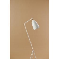 Grshoppa Gulvlampe - Blank Alabaster Hvid - GUBI