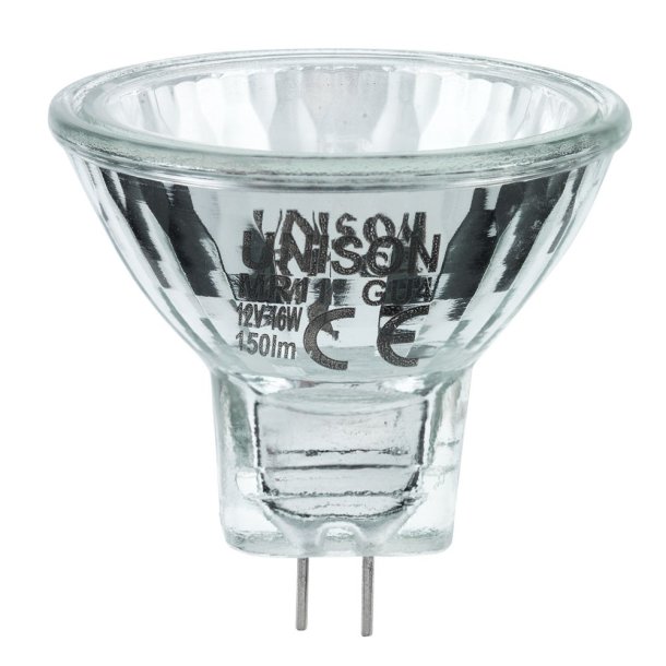 Halogenpre klar - GU4 - 20W - (16W) - 12V - Unison
