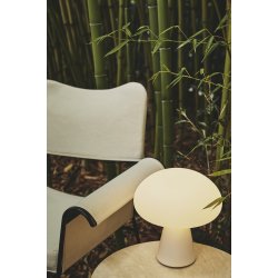 Obello Transportabel Bordlampe - Mundblst Glas - Gubi