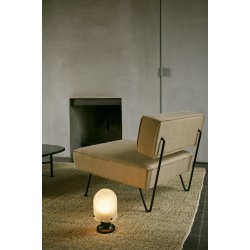 Seine - Bordlampe - Antik/Hvid - Portable - Gubi