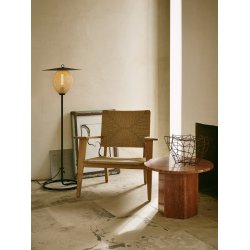 Satellite Gulvlampe - Senneps Gul/Sort - Udendrs - Gubi