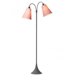 Fodgnger Gulvlampe - Soft Gr - Gl. Rosa- Nielsen Light