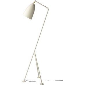 Grshoppa Gulvlampe - Oyster Hvid Semi Mat - GUBI