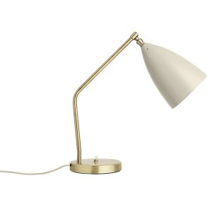 Grshoppa Bordlampe - Oyster Hvid - GUBI