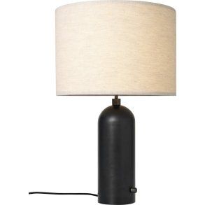 Gravity - Bordlampe - Large - Sort Stl / Kanvas - GUBI