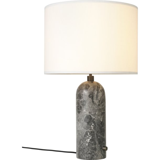 Gravity - Bordlampe - Large - Gr Marmor/Hvid - GUBI