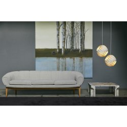 Turbo Pendel - Lille - Alabaster Hvid Blank - GUBI