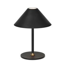 Hygge Batteri Bordlampe - Grafit Sort - 19 - Halo Design