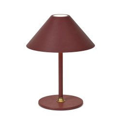 Hygge Batteri Bordlampe - Maroon - �19 - Halo Design