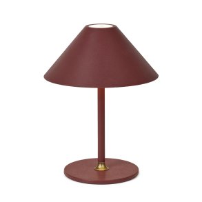 Hygge Batteri Bordlampe - Maroon - 19 - Halo Design
