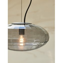 Mesh Vg-/loftlampe - 20 - Smoke - Halo Design