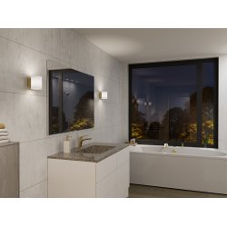 Evoke v�glampe - G9 - Messing - IP44 - Herstal