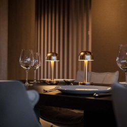 Two - Bordlampe - Gold - humble