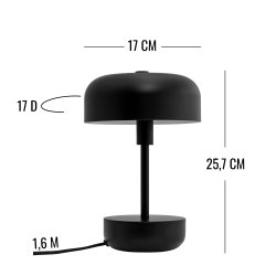 Haipot Bordlampe - Sort - Dyberg Larsen