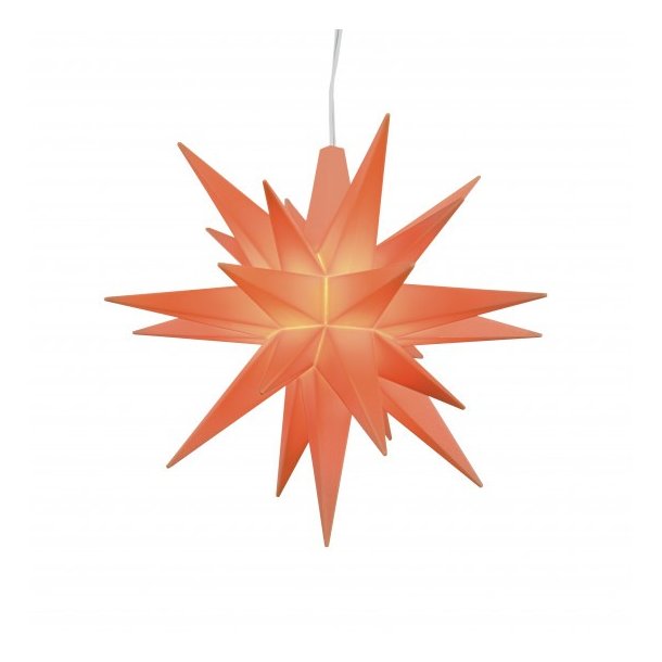 Herrnhuter stjerne - 8cm - Abrikos - 2026 �rsstjerne