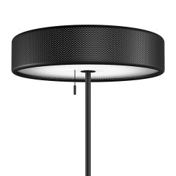 Grain - Gulvlampe - Sort - Herstal