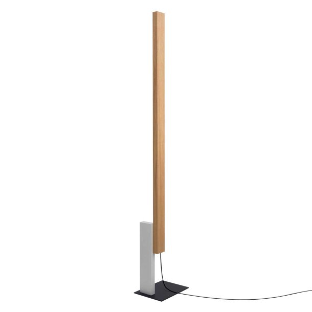 High Line Gulvlampe - Eg/Hvid - Marset