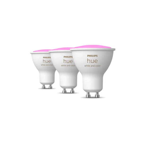 Philips Hue White And Color Ambiance - 3-pak - Gu10 - 350lm