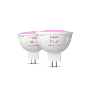 Philips Hue White And color Ambiance - Gu5,3 - 400lm - 2-Pak.