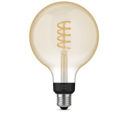 E27 7W - G125 Filament Globe pre- Hue white Ambiance - Philips