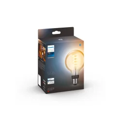 E27 7W - G93 Filament Globe pre- Hue white Ambiance - Philips