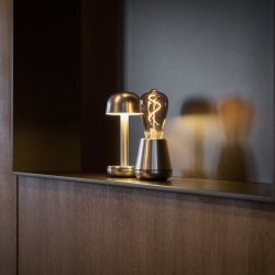 One - Bordlampe - Silver - humble