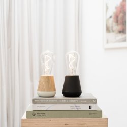 One - Bordlampe - Black Wood Smart - humble