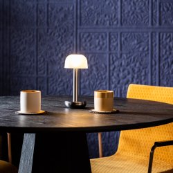 Two - Bordlampe - Titanium Frosted - humble