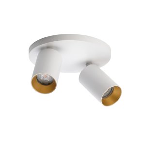 SpotOn - Circle2 - Hvid/Guld - Antidark