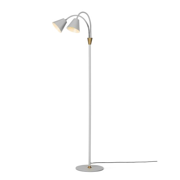 Hygge Gulvlampe - 2 Armet - Varm Gr - Halo Design