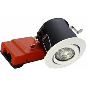 Indbygningsspot Daxtor inkl. LED Pre fra Diolux E6 2700K - Hvid