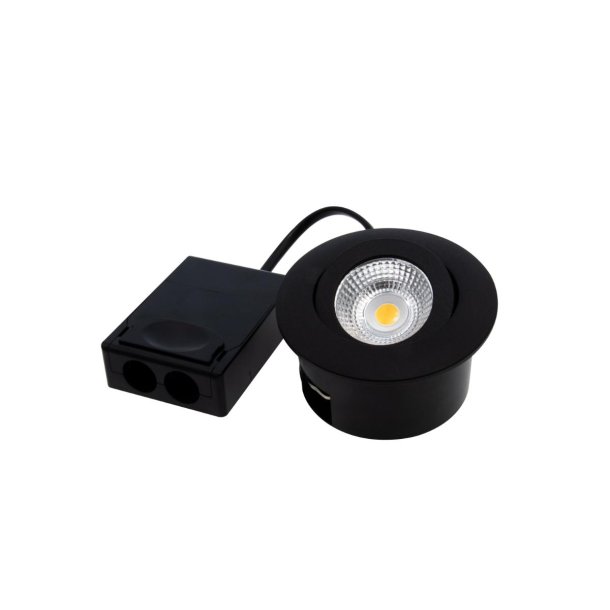 Indbygningsspot Diospot 40 - Supreme - 6W - 930-940 - Sort - GN
