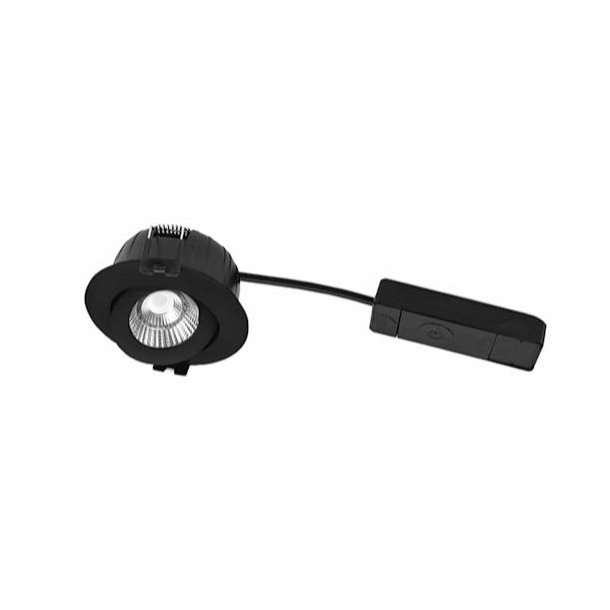 Indbygningsspot Diospot 3-60 - 10W - 520L - Sort