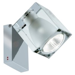 Ice Cube Vglampe - Klar - uden Ledningsudtag - Fabbian