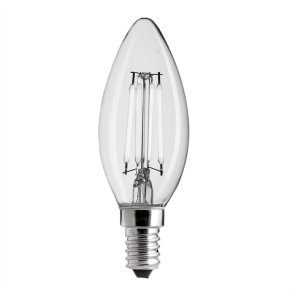 Kertep�re - LED - 2700K - Klar - E14 - 4w - Unison