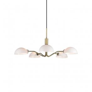 Kjbenhavn Mini Lysekrone - Antik Messing - Halo Design