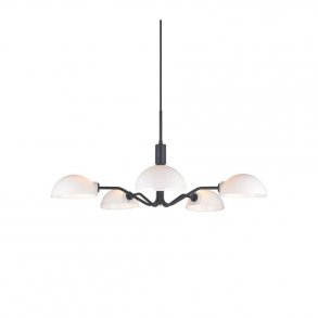 Kjbenhavn Mini Lysekrone - Sort - Halo Design