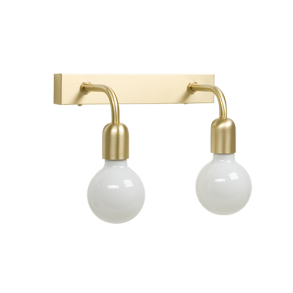 Regal - Vglampe 2 - Brstet Messing - Belid