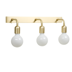 Regal - Vglampe 3 - Brstet Messing - Belid