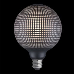 Globe LED - Dot Black - E27 - 6w - Dmpbar - 2700K - Unison