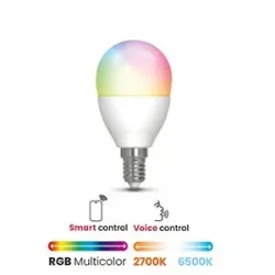 4 Pack - Kronepre - E14 - (470lm) Smart Pre - 2700-6500+RGB - Dura