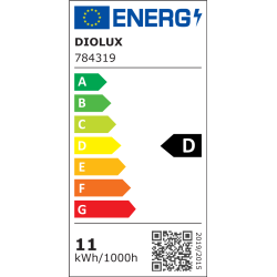 LED pre Diolux 10,5W 3-Trins - 2700k - 1521lm