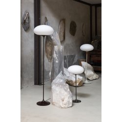 Stemlite Gulvlampe - H110 - Black Chrome - Gubi