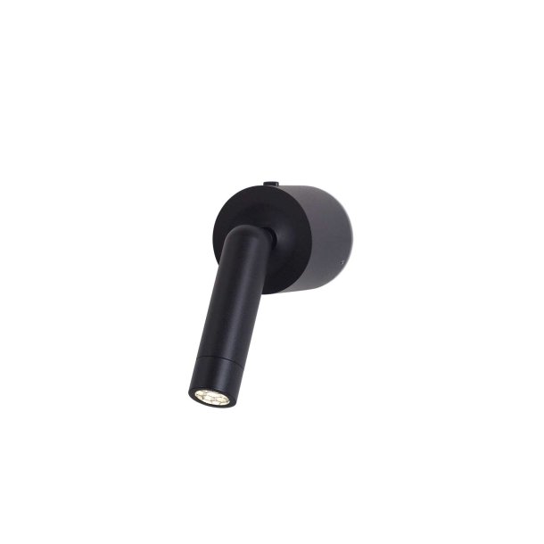 Ledtube A - Vglampe - Sort - Marset 