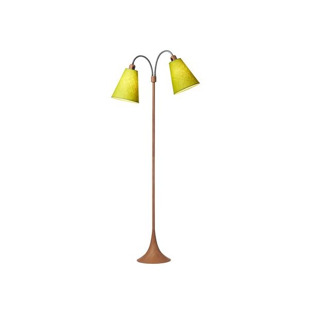 Fodgnger Gulvlampe - Trlook/Limegrn - Nielsen Light