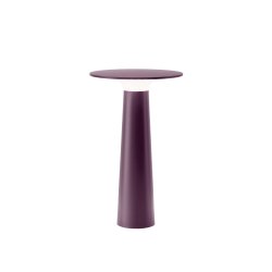 Lix IP44 Bordlampe - Aubergine - Transportabel - IP44.de