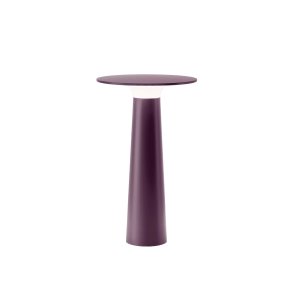 Lix IP44 Bordlampe - Aubergine - Transportabel - IP44.de
